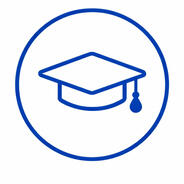 Education and Certifications Icon Education and certifications